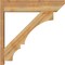 Ekena Millwork Balboa Slat Rough Sawn Outlooker, Western Red Cedar, 8"W x 34"D x 34"H OUT08X34X34BOA06RWR - alternate 3